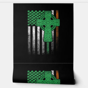 Ierse vlag Ierland vlag ST PATRICKS DAY G Behang