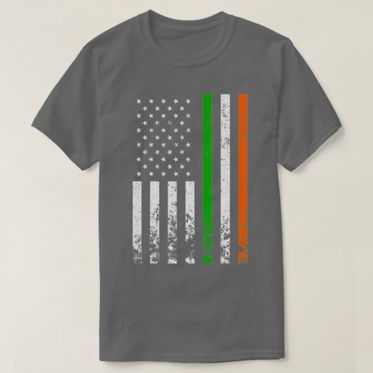 Ierse vlag Ierland vlag ST PATRICKS DAY G T-shirt (Design voorkant)