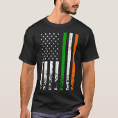 Ierse vlag Ierland vlag ST PATRICKS DAY G T-shirt (Voorkant)