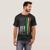 Ierse vlag Ierland vlag ST PATRICKS DAY G T-shirt (Voorkant volledig)
