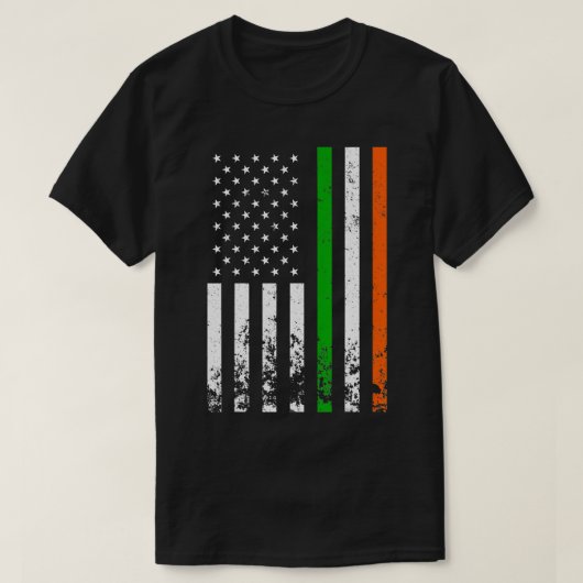 Ierse vlag Ierland vlag ST PATRICKS DAY G T-shirt (Design voorkant)