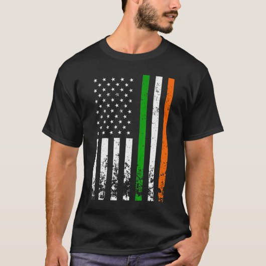 Ierse vlag Ierland vlag ST PATRICKS DAY G T-shirt (Voorkant)