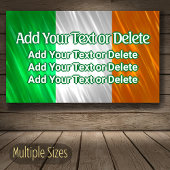 Ierse vlag Ierland vlag vlag St. Patrick's Irish P Spandoek