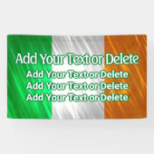 Ierse vlag Ierland vlag vlag St. Patrick's Irish P Spandoek (Horizontaal)