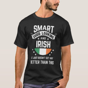 Ierse Vlag Inheemse Trots Ierland Ierse Wortels T-shirt