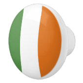 Ierse vlag keramische knop (Rechts)