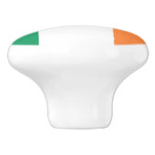 Ierse vlag keramische knop (Zijkant)