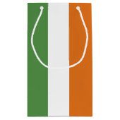 Ierse vlag klein cadeauzakje (Achterkant)