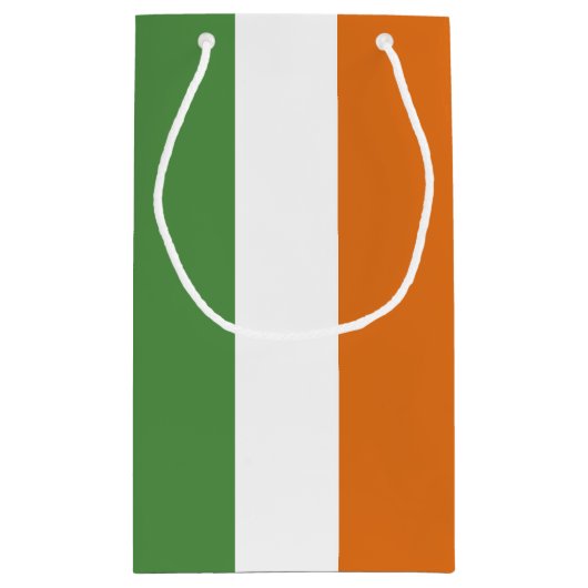 Ierse vlag klein cadeauzakje (Achterkant)