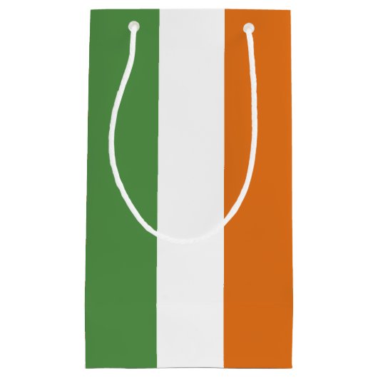 Ierse vlag klein cadeauzakje (Voorkant)