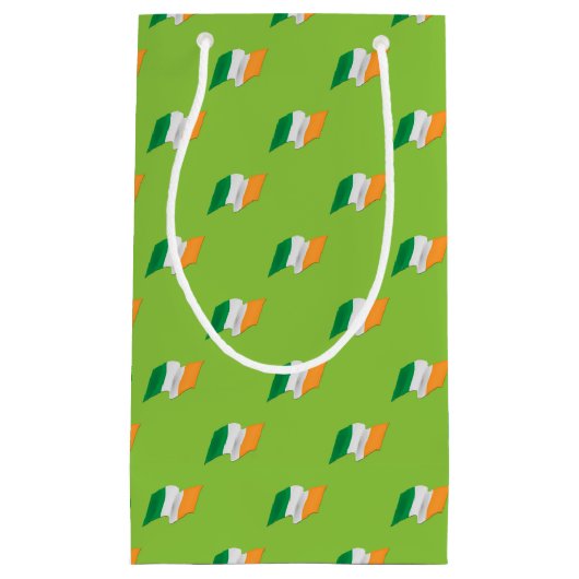 Ierse vlag klein cadeauzakje (Voorkant)