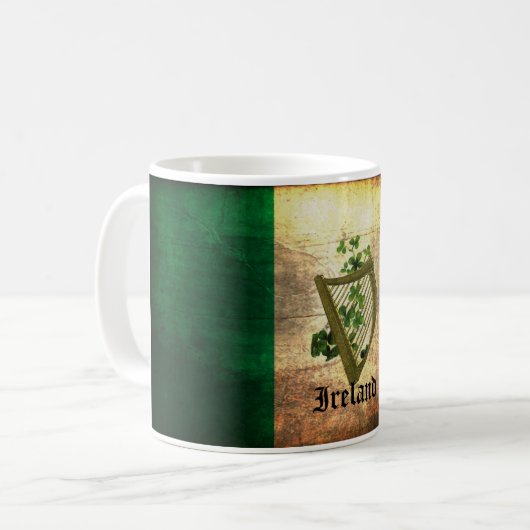 Ierse vlag koffiemok (Voorkant links)