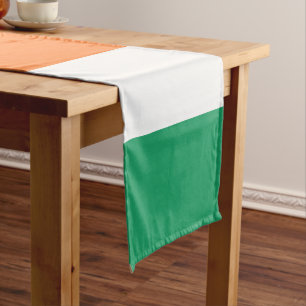 Ierse vlag korte tafelloper