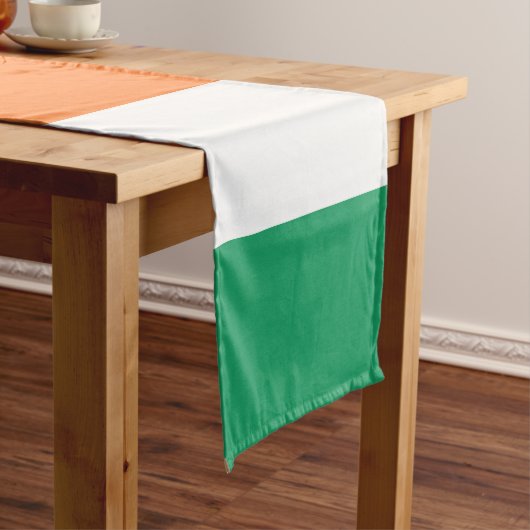 Ierse vlag korte tafelloper (Voorbeeld)