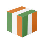 Ierse vlag kubus (Achter hoekig)
