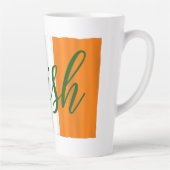 Ierse vlag lang latte mok (Rechts)