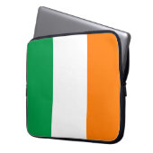 Ierse vlag laptop sleeve (Voorkant Links)
