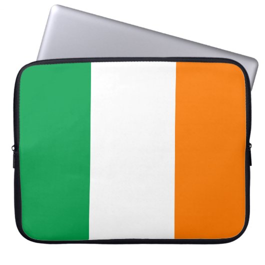 Ierse vlag laptop sleeve (Voorkant)