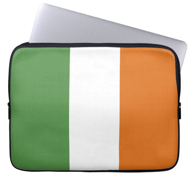 Ierse vlag laptop sleeve (Voorkant)