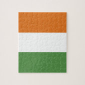 Ierse vlag legpuzzel (Verticaal)