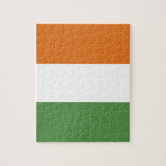 Ierse vlag legpuzzel (Verticaal)