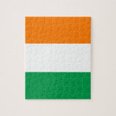 Ierse vlag legpuzzel (Verticaal)