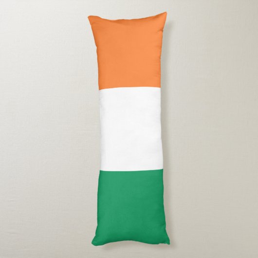 Ierse vlag lichaamskussen (Achterkant (Verticaal))
