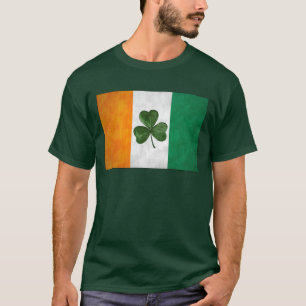 Ierse vlag Lucky Shamrock T-shirt