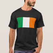 Ierse vlag met regenboog Shamrock T-shirt (Voorkant)