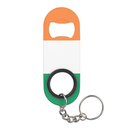 Ierse vlag mini flessenopener (Achterkant)