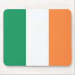 Ierse vlag muismat<br><div class="desc">Patriottische vlag van Ierland.</div>