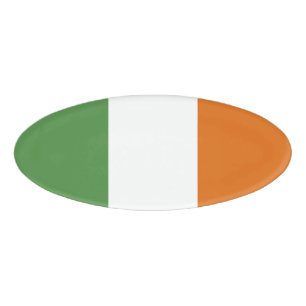Ierse vlag naambadge