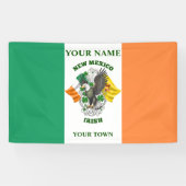 Ierse vlag - New Mexico Irish Spandoek (Horizontaal)