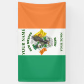 Ierse vlag - New Mexico Irish Spandoek (Verticaal)