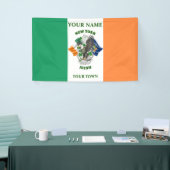 Ierse vlag - New York Irish Spandoek (Beurs)