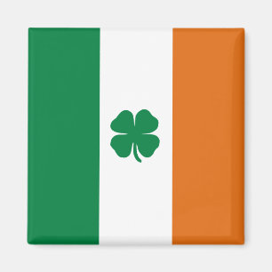 Ierse vlag Patriotic Ireland Flag St Patrick's day Magneet