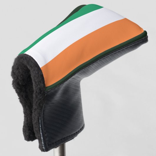 Ierse vlag pct golfheadcover (3/4 voorkant)