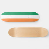 Ierse vlag persoonlijk skateboard (Horizontaal)