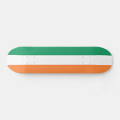Ierse vlag persoonlijk skateboard (Horizontaal)