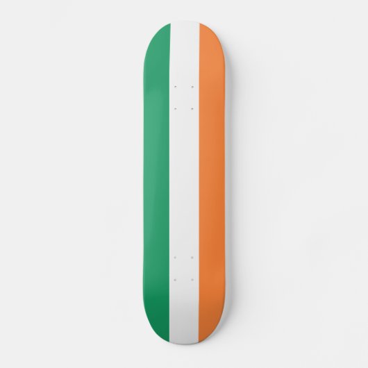 Ierse vlag persoonlijk skateboard (Voorkant)