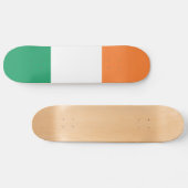 Ierse vlag persoonlijk skateboard (Horizontaal)
