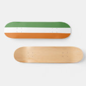 Ierse vlag persoonlijk skateboard (Horizontaal)