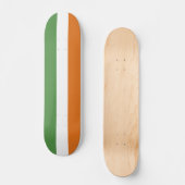 Ierse vlag persoonlijk skateboard (Voorkant)