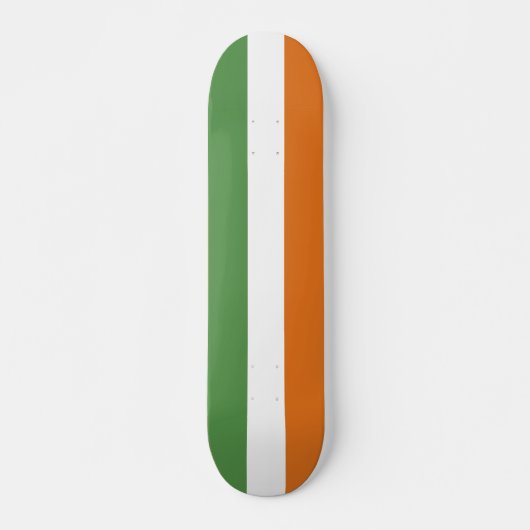 Ierse vlag persoonlijk skateboard (Voorkant)