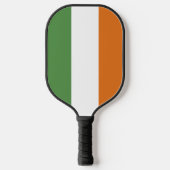 Ierse vlag pickleball paddle (Voorkant)
