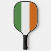 Ierse vlag pickleball paddle (Achterkant)