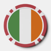 Ierse vlag poker chips (Achterkant)