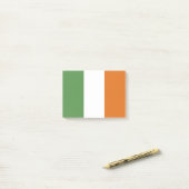 Ierse vlag post-it® notes (Op bureau)