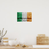 Ierse vlag poster (Keuken)