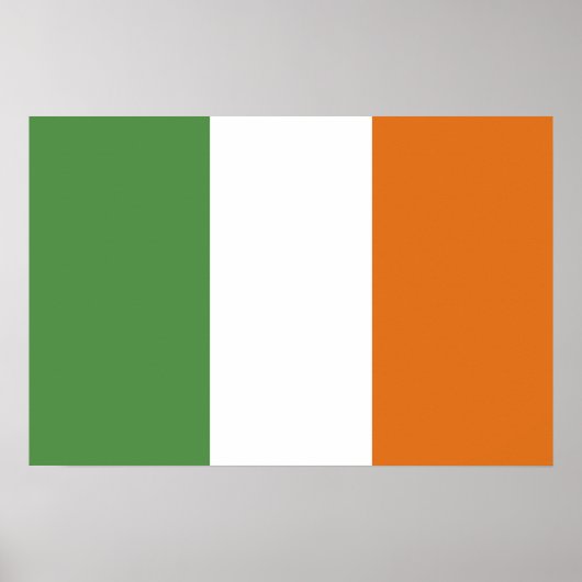Ierse vlag poster (Voorkant)